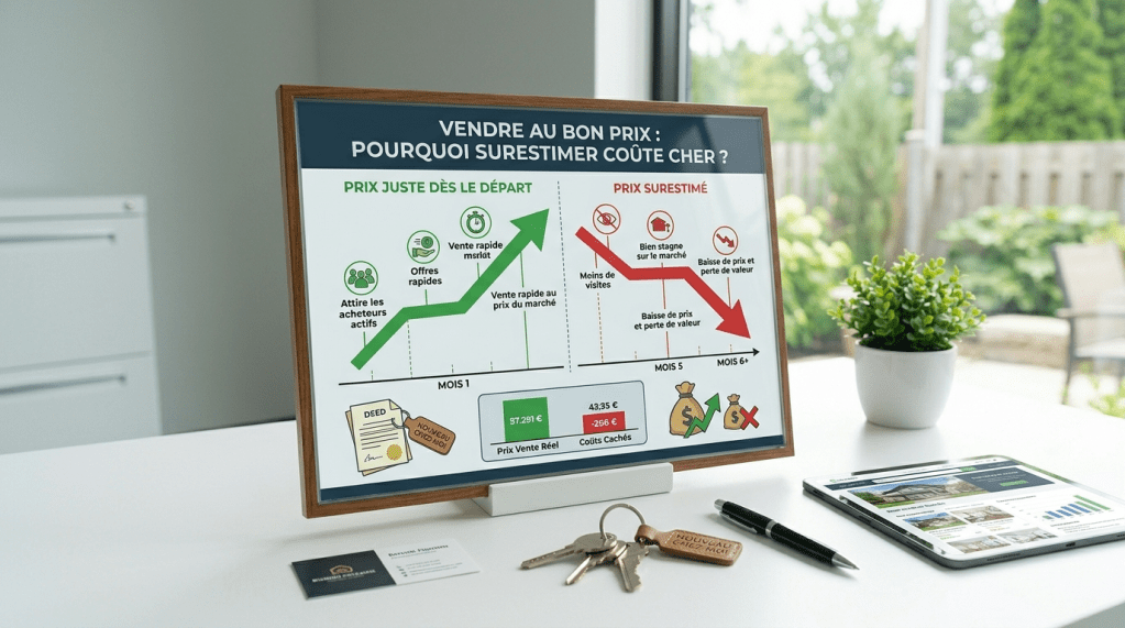 surestimer un bien immobilier peut couter cher